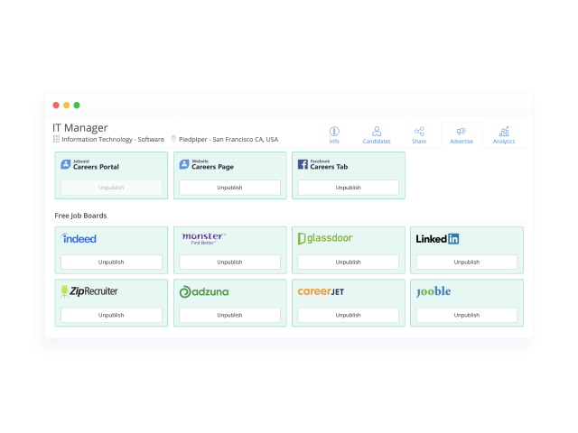 Enhance employer brand and job visibility Enhance employer brand and job visibility